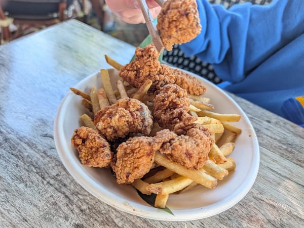 Nuggets at 3 monkeys